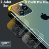 GOR iPhone 11 Pro/ 11 Pro Max TemperedCamera Protection Glass 2pcs Set-(5775)
