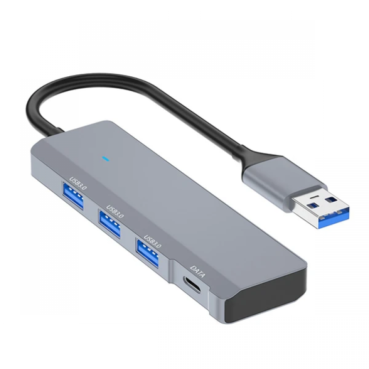 Ally ADS-309A 4in1 USB to USB +Type-C Hub Adapter Converter Converter Coupler-(5775)