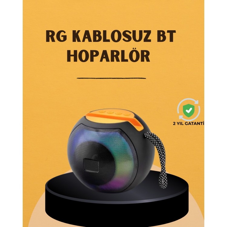 Portable Speaker with 360° Stereo Surround Sound