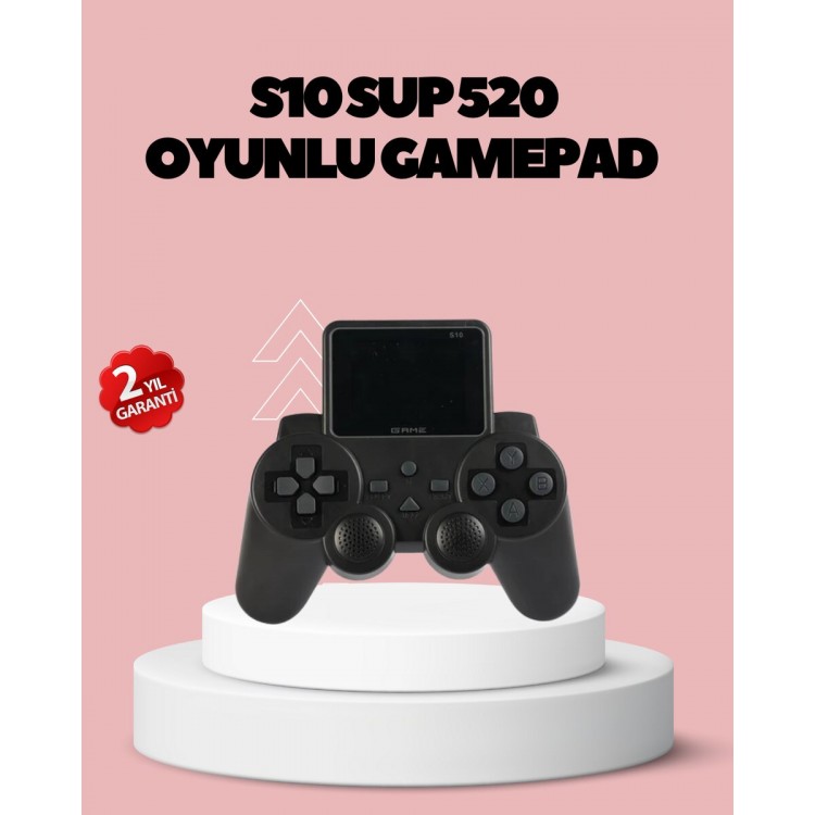 Original S10 Gamepad with 520 Games with HDMI TV Connection2025 Series Game Console