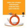 Multi-Device Friendly 120W Fast Charging Cable– Every Device is at Your Hand with a Single Cable