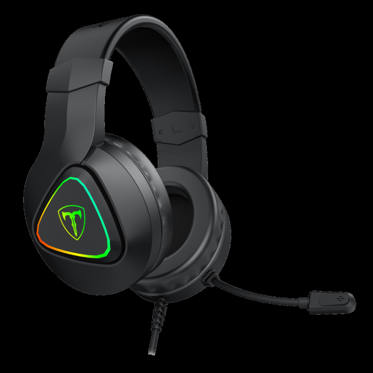 T-DAGGER T-RGH306 AXLS 7.1 Surround Sound Renkli Aydınlatma 2.10Mt USB Kablolu Mikrofonlu Gaming Kulaklık(1923)