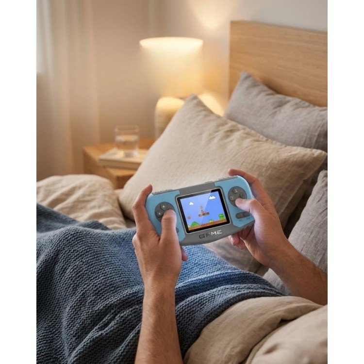 El Tipi Oyun Konsolu Dahili Retro Oyunlar TV Bağlantısı Destekli Taşınabilir Game Console