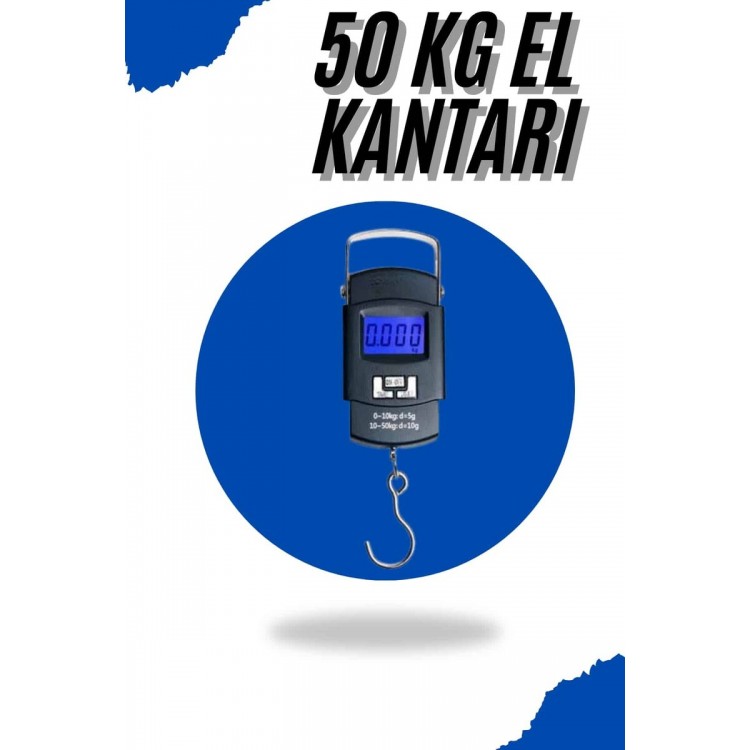 Hand Scale Digital Hand Scale 50 Kg CapacityWith LCD Screen