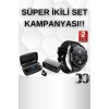 Smart Watch with Wireless Bluetooth Headphones and Lanyard GiftHeart Rate Monitor Long Battery Life