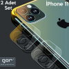 GOR iPhone 11 6.1 inch (2019) TemperedCamera Protection Glass 2pcs Set-(5775)