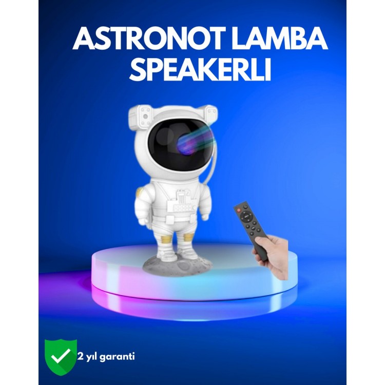 Astronaut Lamp with Adjustable Brightness and Timer Mode