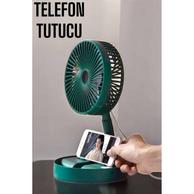 Mini Fan Cooler Phone Holder Fan