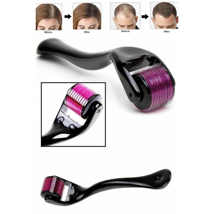 Derma Roller Titanium Tip 540 Needle 1 MmHair Beard Removal And Skin Care Massager
