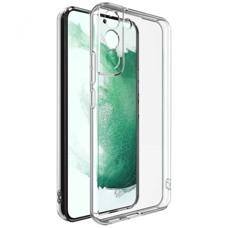 Ally SM Galaxy S22 Plus Case with Camera ProtectionUltra Thin Transparent Silicone Case-(5775)