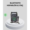 10W ses gücüyle hem iç hem dış mekanlarda net, güçlü ve dengeli bir ses deneyimi sunar. Bluetooth bağlantısı sayesinde telefon, tablet veya bilgisayar gibi cihazlara kolayca bağlanarak kablosuz müzik keyfi yaşatır. FM radyo, USB ve Micro SD kart desteğiyl