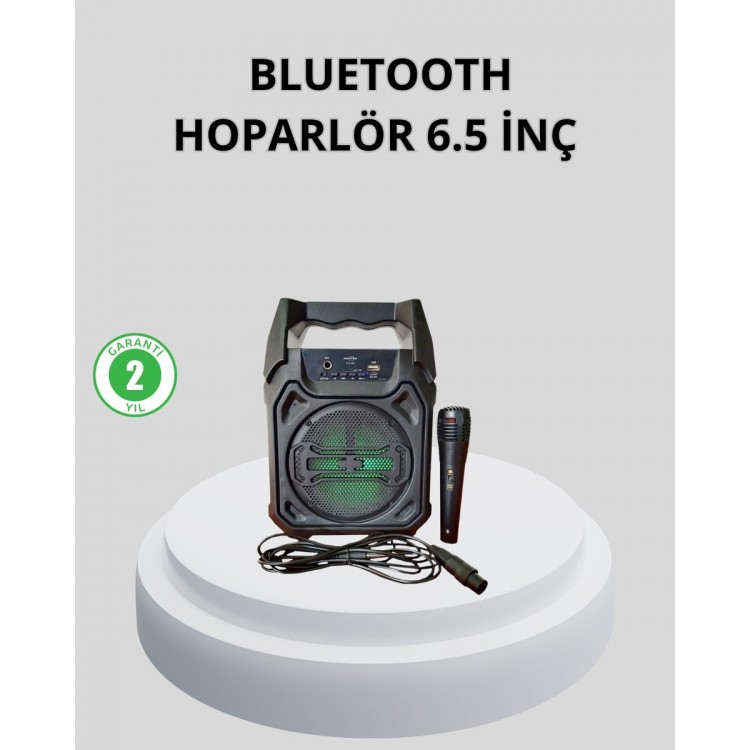 Taşınabilir Bluetooth Hoparlör – FM Radyo USB SD Kart ve TWS Özellikli
