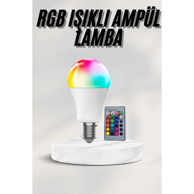 2.4GHz RGB Led Bulb Led Color Changing with Remote ControlAmpul