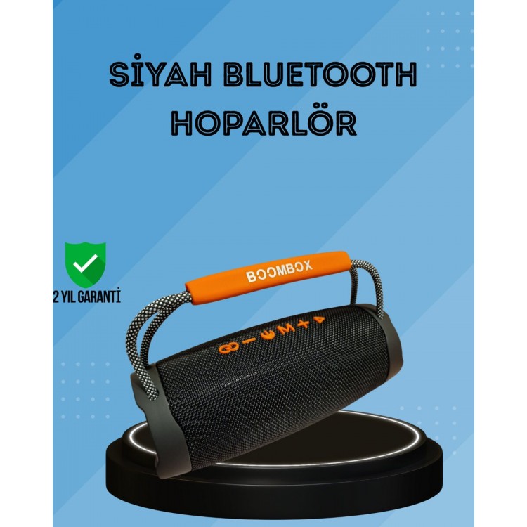 RGB Efektli Derin Baslı Kablosuz Taşınabilir Hoparlör