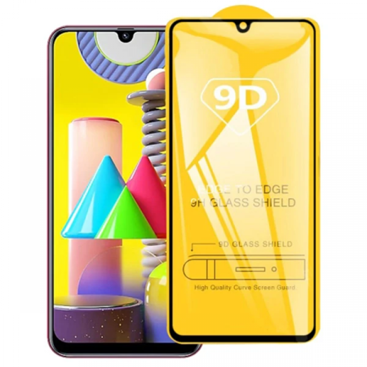 ALLY Galaxy M31 9D Full Glue Tempered GlassScreen Protector-(5775)