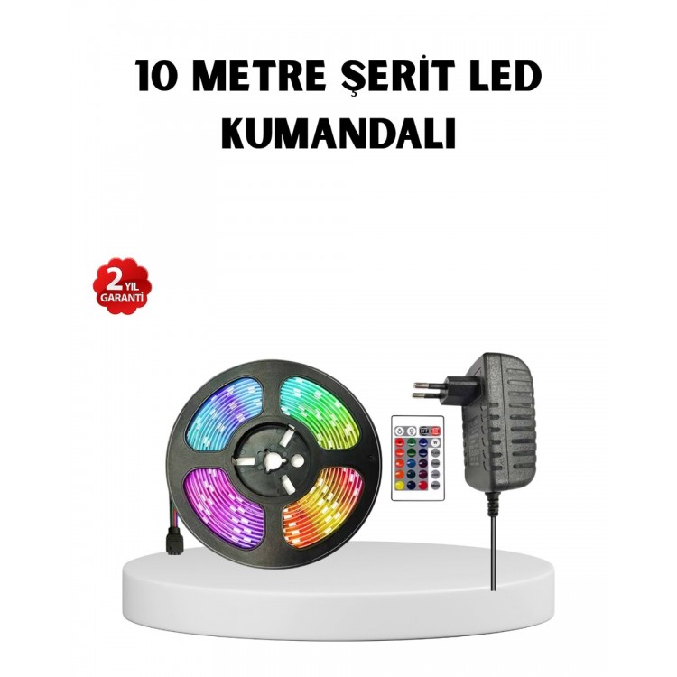 Renkli Smart LED Şerit – Suya Dayanıklı Esnek Enerji Tasarruflu