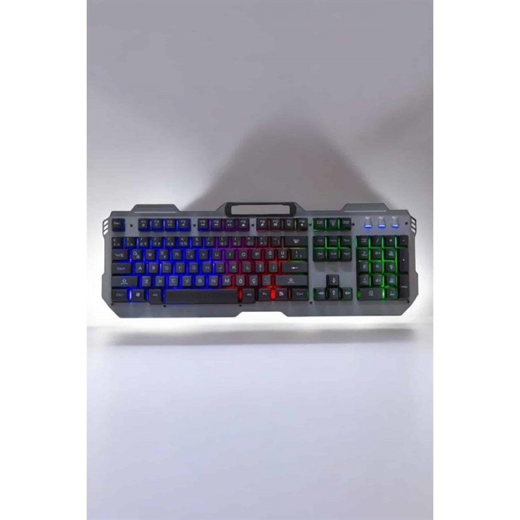 Gaming Keyboard Q Keyboard RGB Lighted Mouse Gift