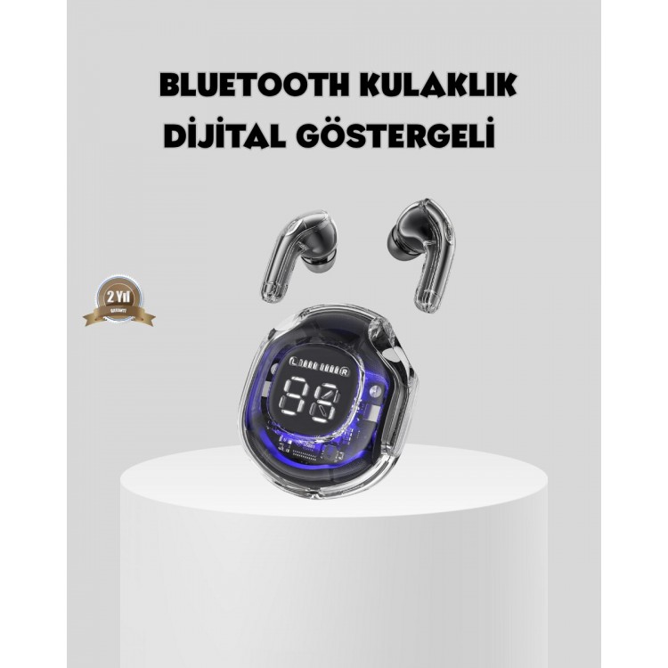 Bluetooth 5.3 TWS Kulaklık Gürültü Engelleyici Üçlü Mikrofonlu Ergonomik Tasarım