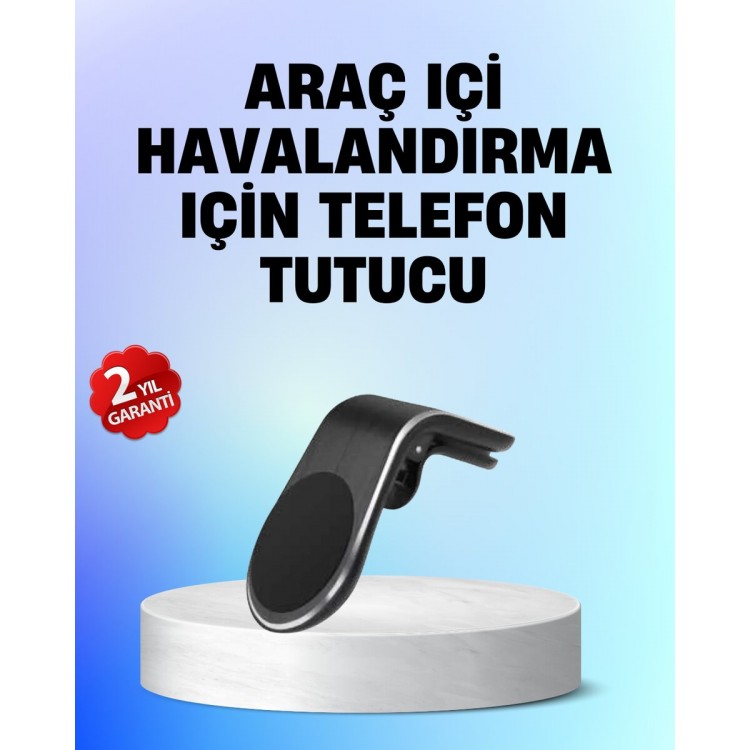 Magnetic Car Phone Holder – 360° Rotating HeaterPetekli