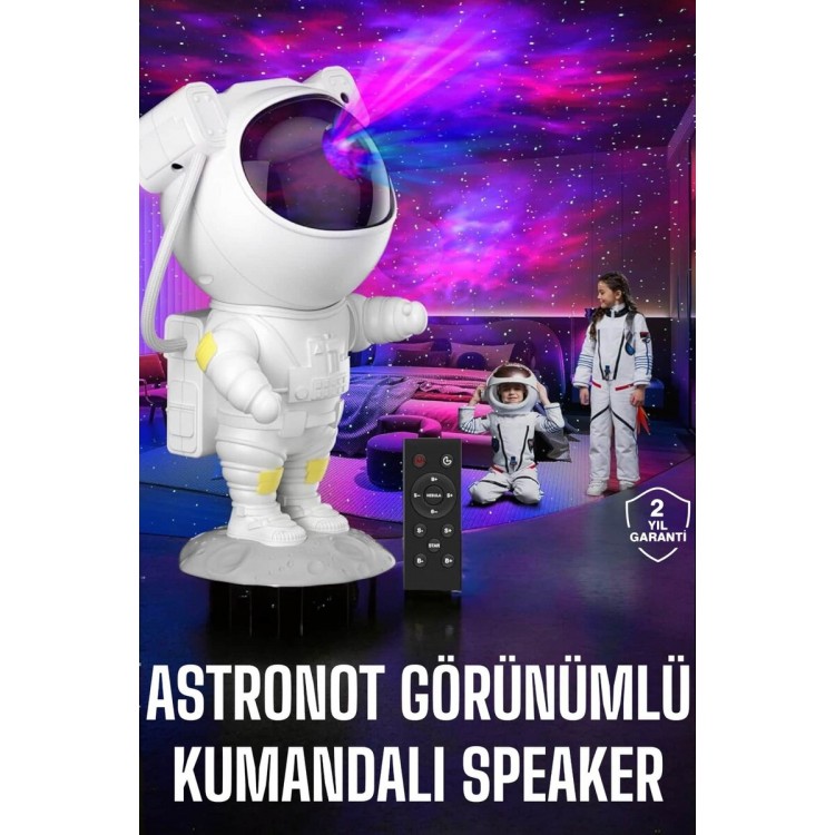​​1200X Custom Projection Astronaut Lamp Speaker Cute