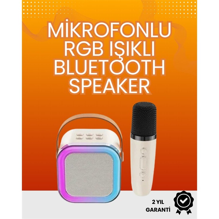 Yüksek Performanslı Kablosuz Karaoke Hoparlör