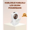 Bu manyetik kablosuz powerbank, günlük hayatta kesintisiz enerji ihtiyacını karşılamak için tasarlanmış pratik ve güçlü bir şarj çözümüdür. Manyetik kablosuz şarj özelliği sayesinde uyumlu cihazlar powerbank üzerine kolayca tutunur ve kabloya ihtiyaç duym