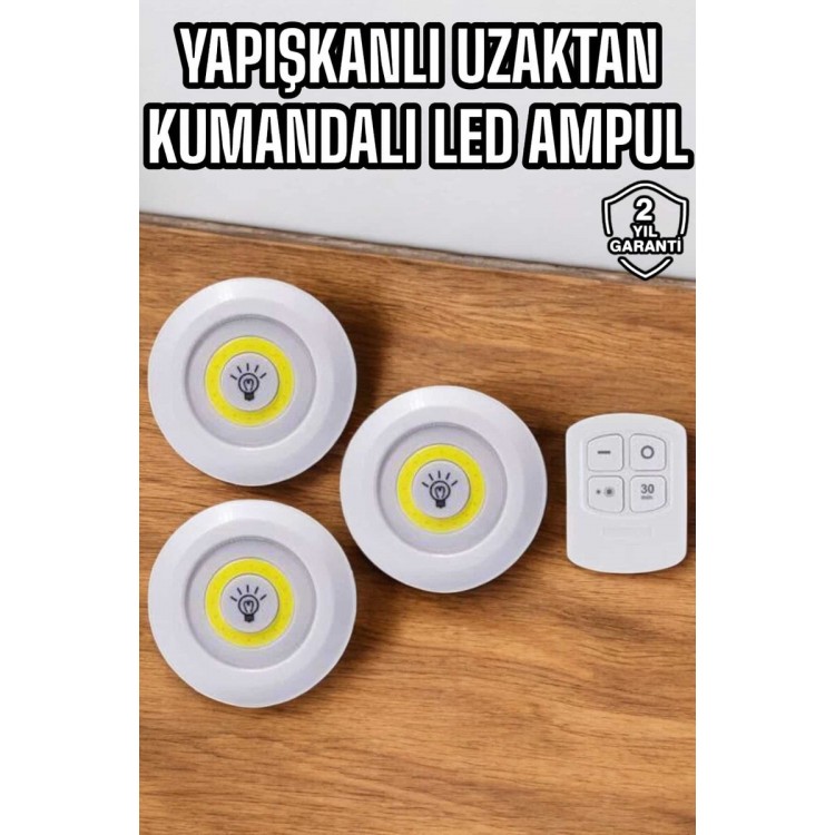 Kitchen Under Cabinet Light Adhesive Wireless with Remote ControlPilli