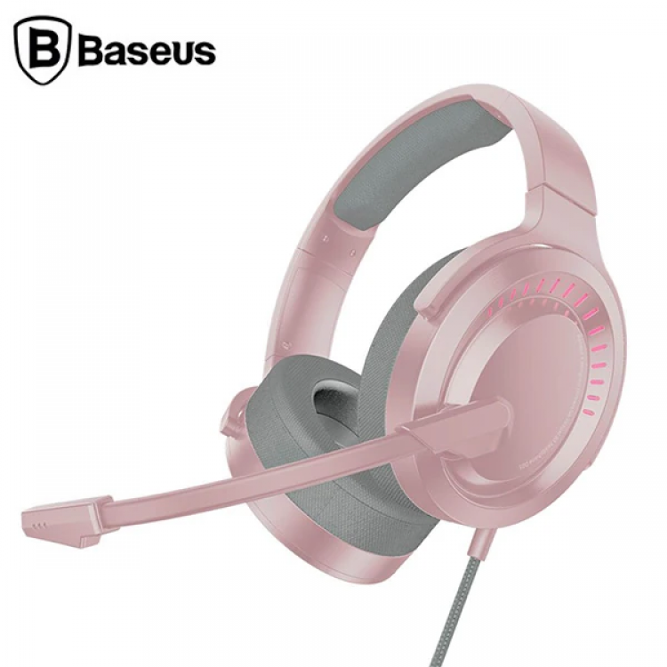 Baseus GAMO D05 Immersive Virtual 3D Lighted PCGaming Gaming Headset-(5775)