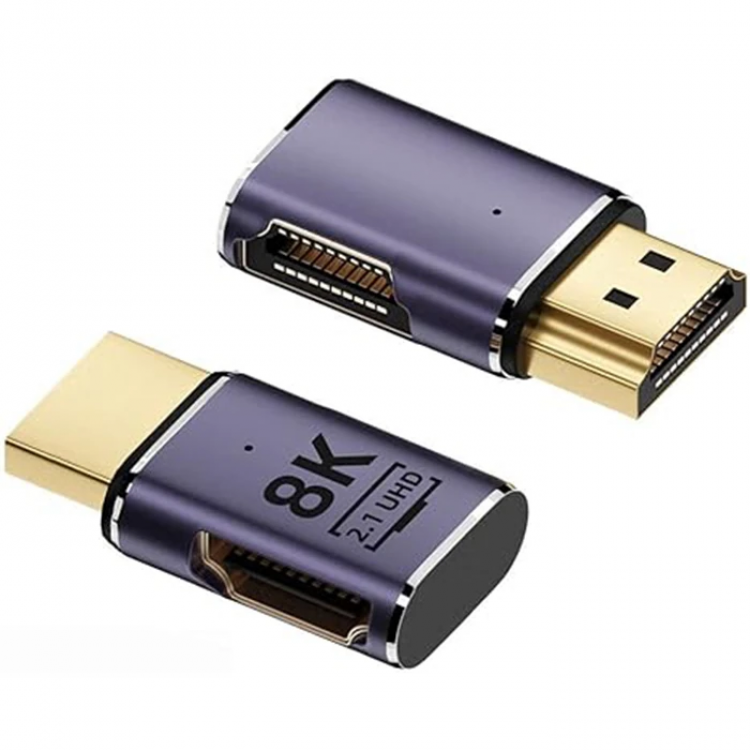 ALLY HDMI To HDMI 8K 2.1UHD MagnetHeaded Converter OTG Adapter-(5775)