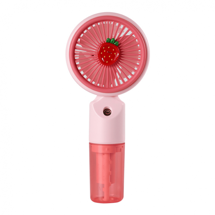 FENY FN-F50 PINK 3 Stage Speed ​​SteamerFreshness Handheld Use Type-C with Built-in 800mAh BatteryCharge Inlet Fan(1923)