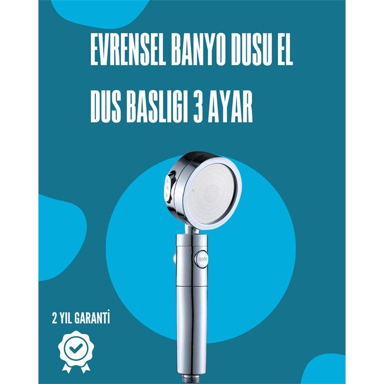 Water Saving and Easy to Install Handheld Shower Head– High Performance