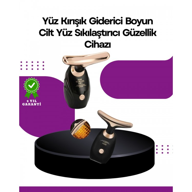 Şarjlı Yüz Masaj Aleti – Gözenek Sıkılaştırıcı & Cilt Yenileyici Etki