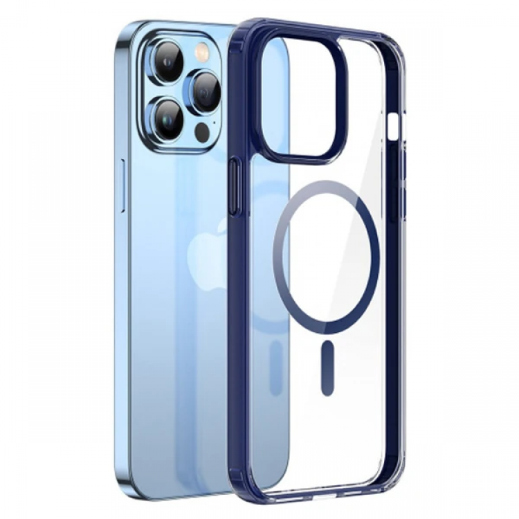 Dux Ducis Clin Mag Series iPhone 14 ProMax 6.7 Magsafe Compatible Magnetic Silicone Case-(5775)
