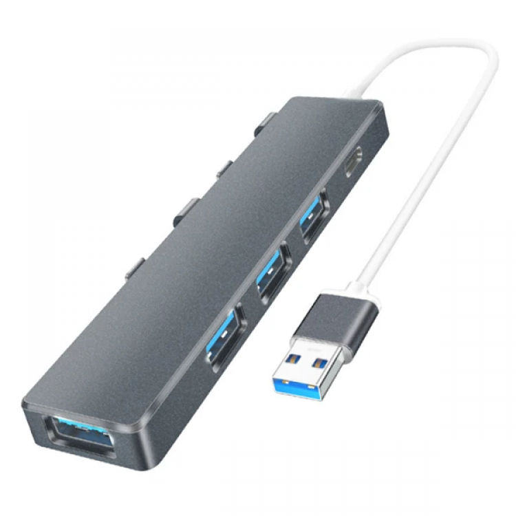 ALLY ADS-301A Usb 3.0 4 UsbPort Adapter Hub Multiplexer 1 type C-(5775)