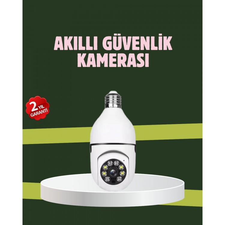 Yüksek Çözünürlüklü Kablosuz Akıllı Güvenlik Kamerası