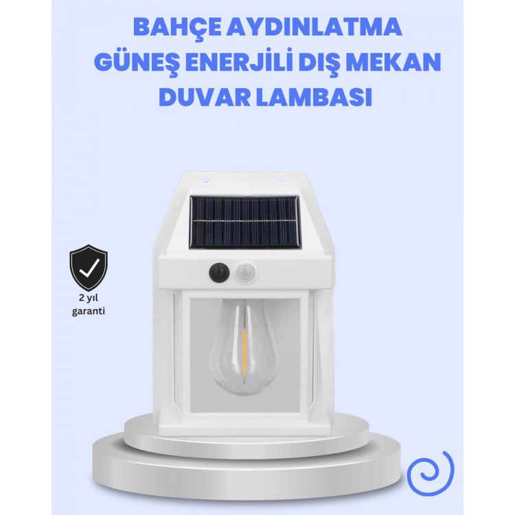 IP65 Su Geçirmez Güneş Paneli Dış Mekan Lamba