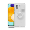 <strong>Xiaomi Mi 11 Lite Kılıf S&uuml;rg&uuml;l&uuml; Kamera Lens Korumalı Y&uuml;z&uuml;k Standlı Silikon Kılıf</strong><strong></strong><img data-cke-s
