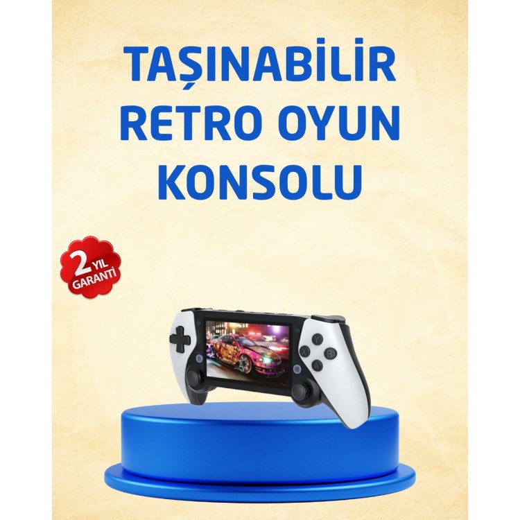 3D Ekranlı Mini Oyun Konsolu + Multimedya
