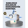Tek tuşla kontrol sistemiyle tüm işlemler parmak ucunuzda! Müzik değiştirme, ses açma-kapama, arama yanıtlama, reddetme veya sesli asistanı aktif etme gibi işlemleri tek dokunuşla yapabilirsiniz. Bluetooth 5.0 bağlantısı sayesinde cihazınızla hızlı ve kar