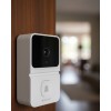 rechargeable 2.4GHz Doorbell 85° Wide Angle Mobile With Notification