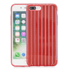 Ally iPhone 8 Plus 7Plus Trunk Lines thinSoft Silicone Case-(5775)