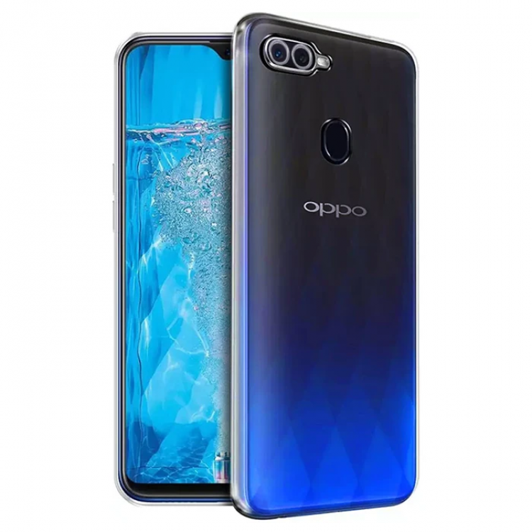 Ally OPPO F9 Pro Case Camera Protection UltraThin Transparent Silicone Case-(5775)