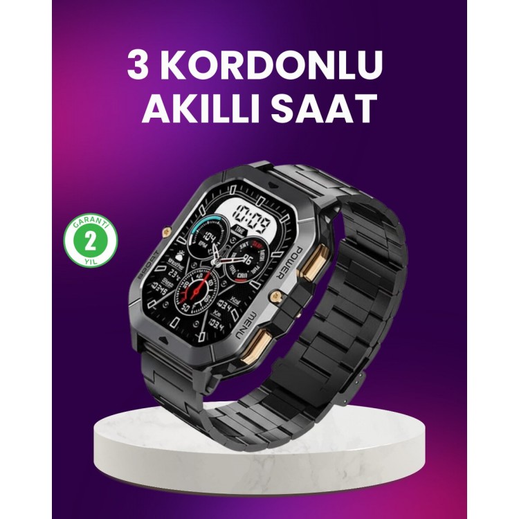 Smart Watch with Notification and Sports Tracking