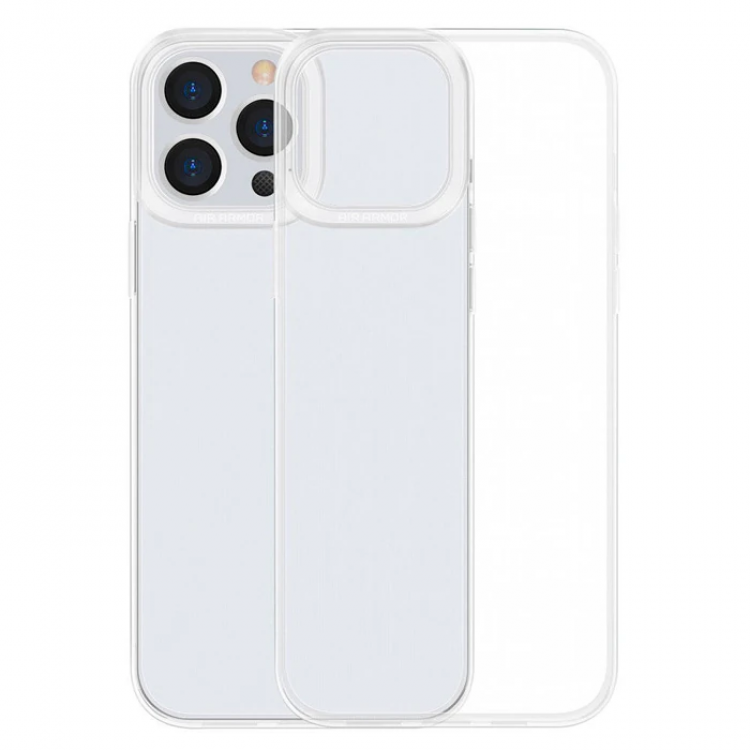 Baseus Simple Case iPhone 13 Pro Thin SiliconeTransparent Case-(5775)