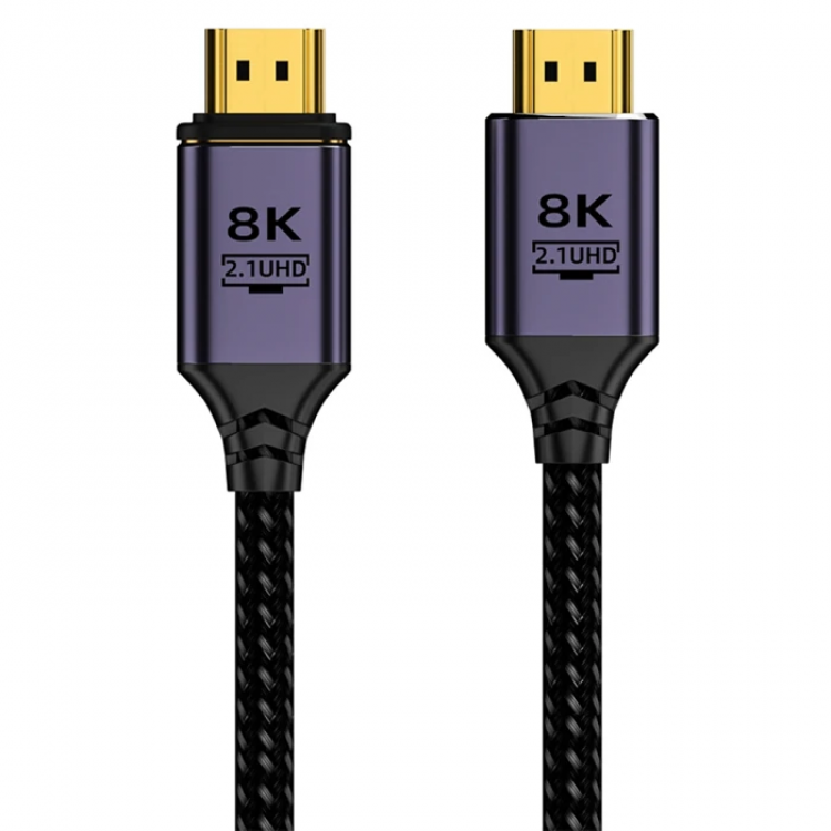ALLY HDMI to HDMI 8K HD 2.1UHDMagnet Headed Cable 2 Meters - (5775)