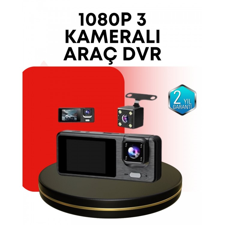Vehicle Camera 3 System | With Full HD AudioDon't and Park Surveillance