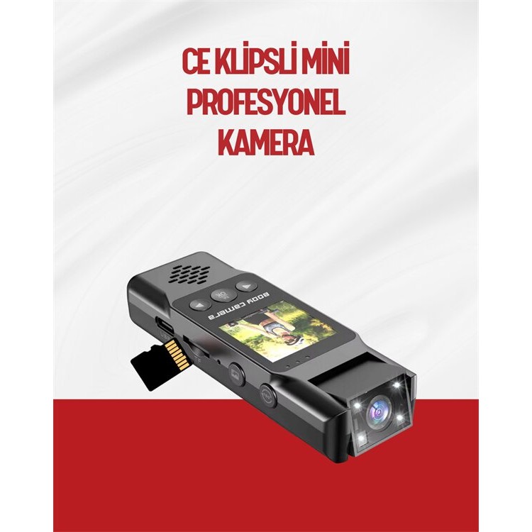 Hareket Algılayıcılı Taşınabilir Mini Kamera – 3MP Fotoğraf Düşük Güç Tüketimi