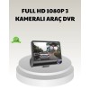 Vehicle DVR Camera Triple 170° Wide Angle FullHD and Parking Supported