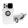 Ally iPhone 12 Pro Max Case Sliding CameraSilicone Case with Lens Protection Ring Stand-(5775)