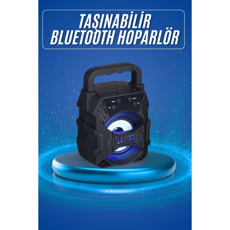 Illuminated Bluetooth Speaker Sound Bomb Portable High Sound QualityRadio Feature